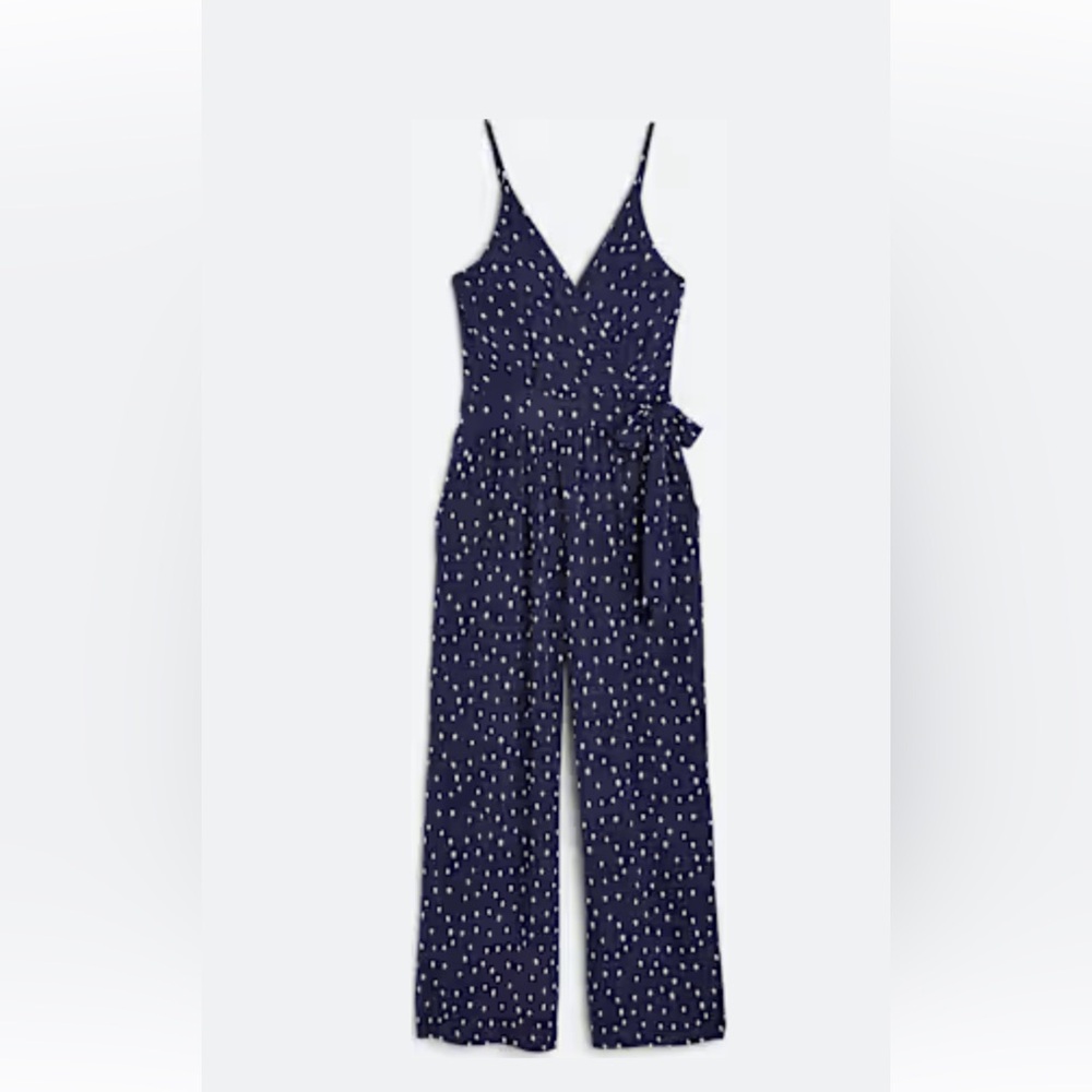 Kaileigh Black and White Patterned Jumpsuit